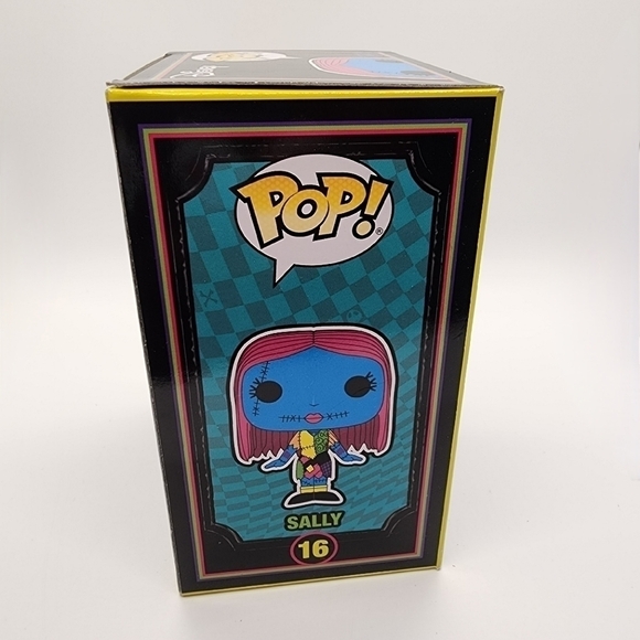 NEW Disney Blacklight Sally Funko Pop Nightmare Before Christmas #16 - Picture 3 of 6